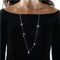 Halskette Morellato Dame Michelle Hunziker in Silber Cubic Zirconia SAHP02 - SAHP02